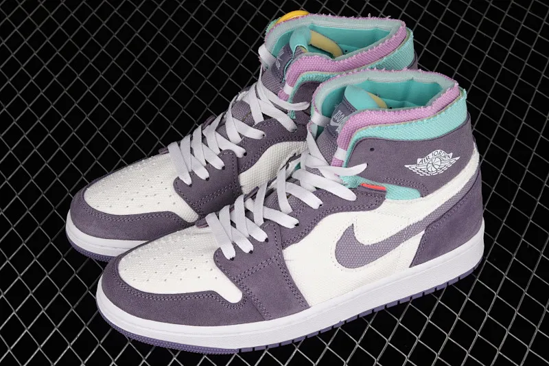 All categories Air Jordan Jordan series basketball shoes Air Jordan 1 High G version Air Jordan 1 Zoom CMFT "Tropical Twist" AJ1 Joe 1 Taro Purple CT0978-150